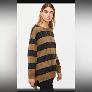Free People Surfin On Your Stripes Sweater